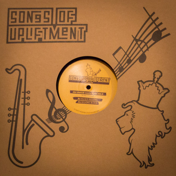 JAH BAKER MEETS BENLODI.K - Higher Regions / No Shame - 12"