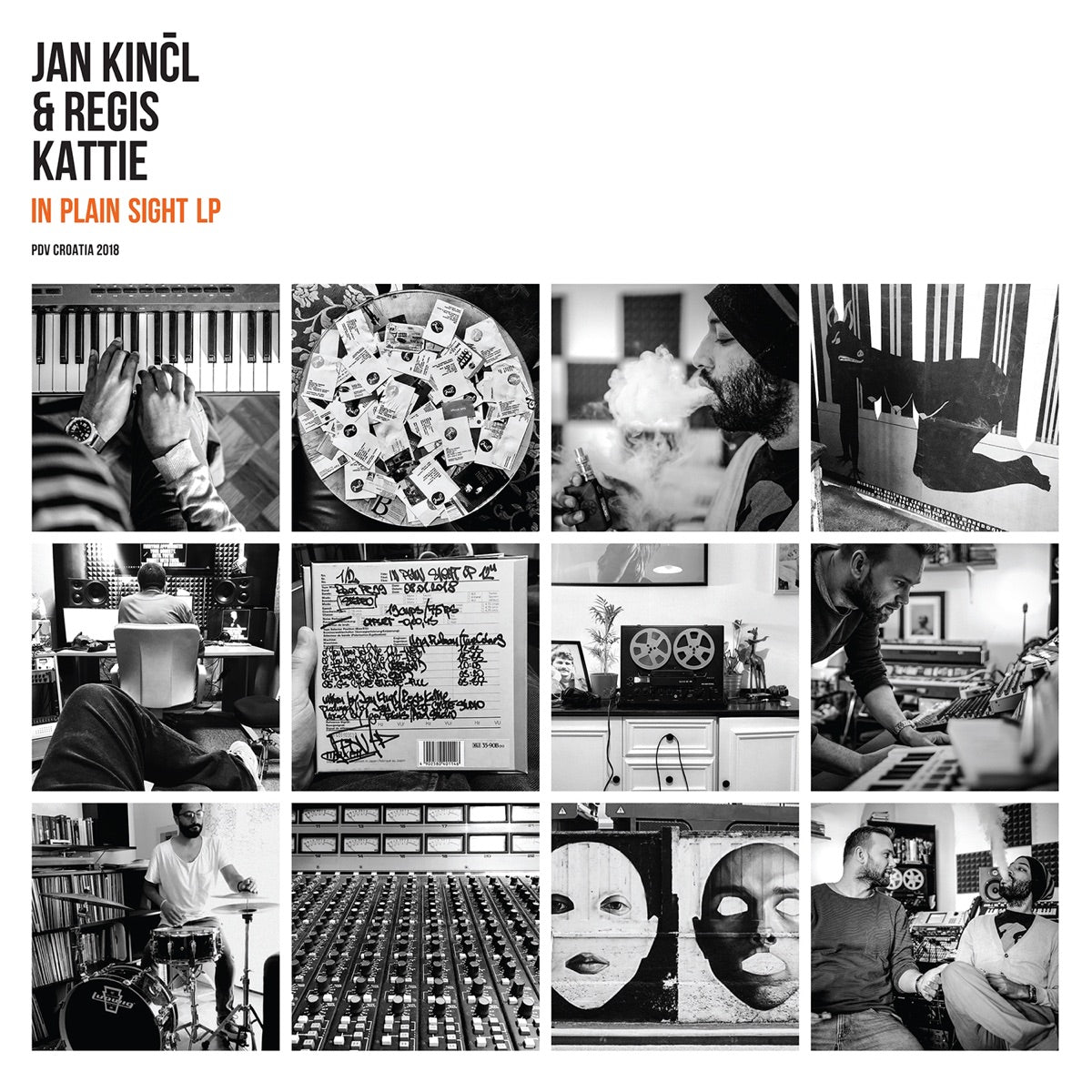 JAN KINČL & REGIS KATTIE - In Plain Sight - LP