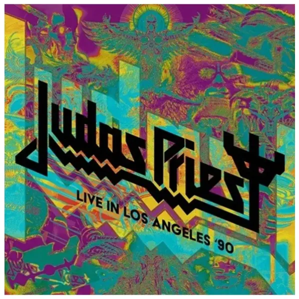 JUDAS PRIEST - Live in Los Angeles '90 (purple) - LP