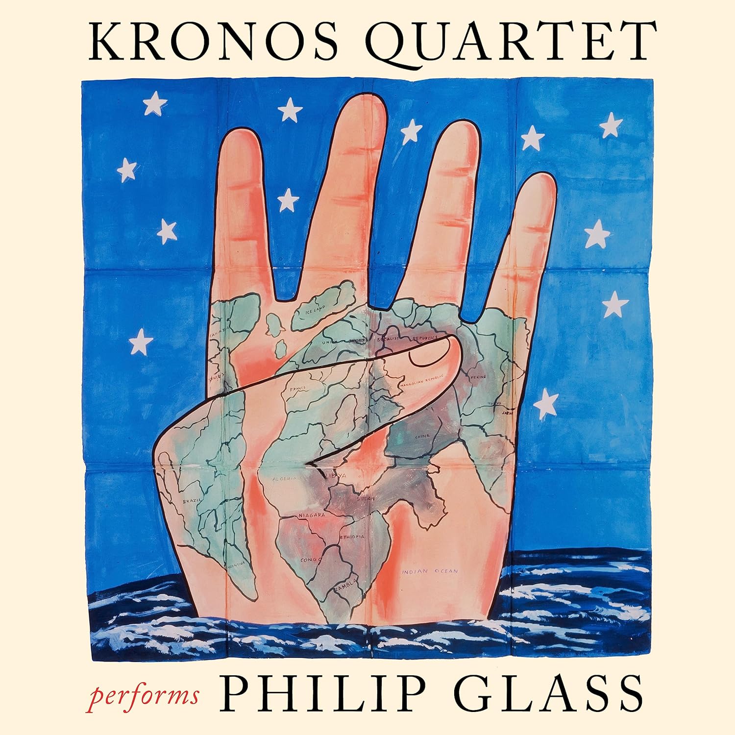 KRONOS QUARTET - Kronos Quartet performs Philip Glass - 2LP