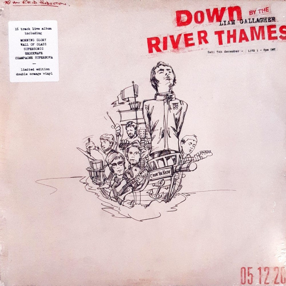 LIAM GALLAGHER - Down By The River Thames - 2LP
