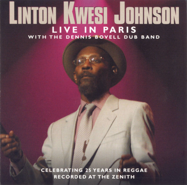 LINTON KWESI JOHNSON - Live In Paris - DVD