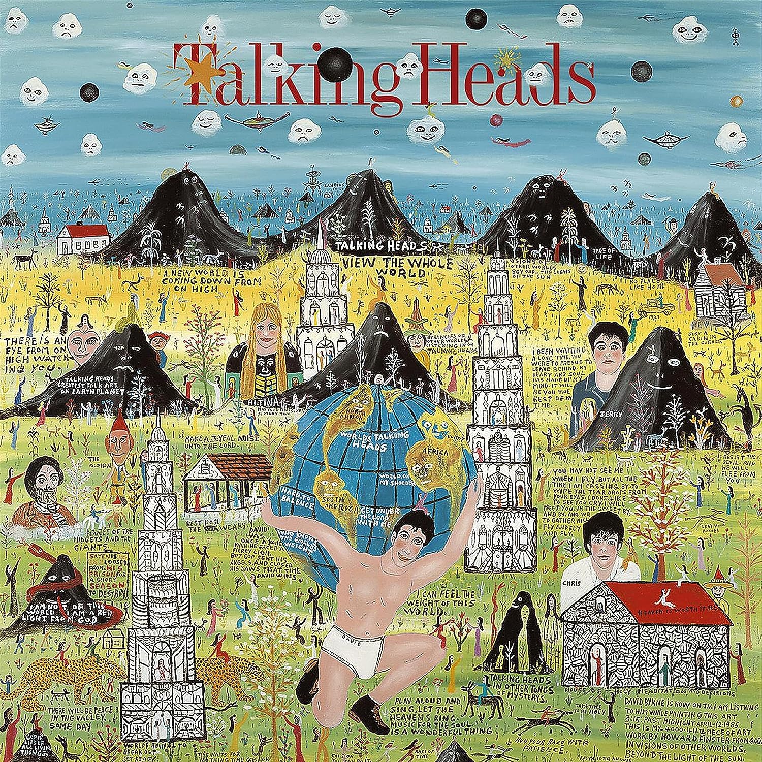 TALKING HEADS - Little Creatures (blue) - LP