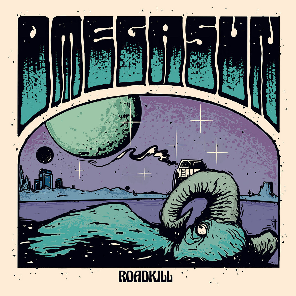 OMEGA SUN - Roadkill - LP