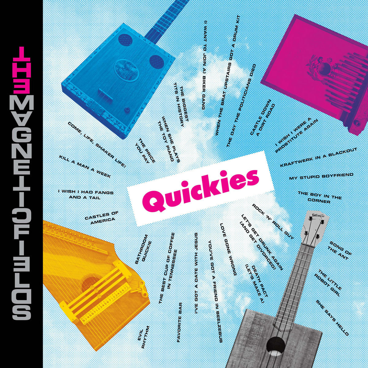 MAGNETIC FIELDS, THE - Quickies (colored) - LP