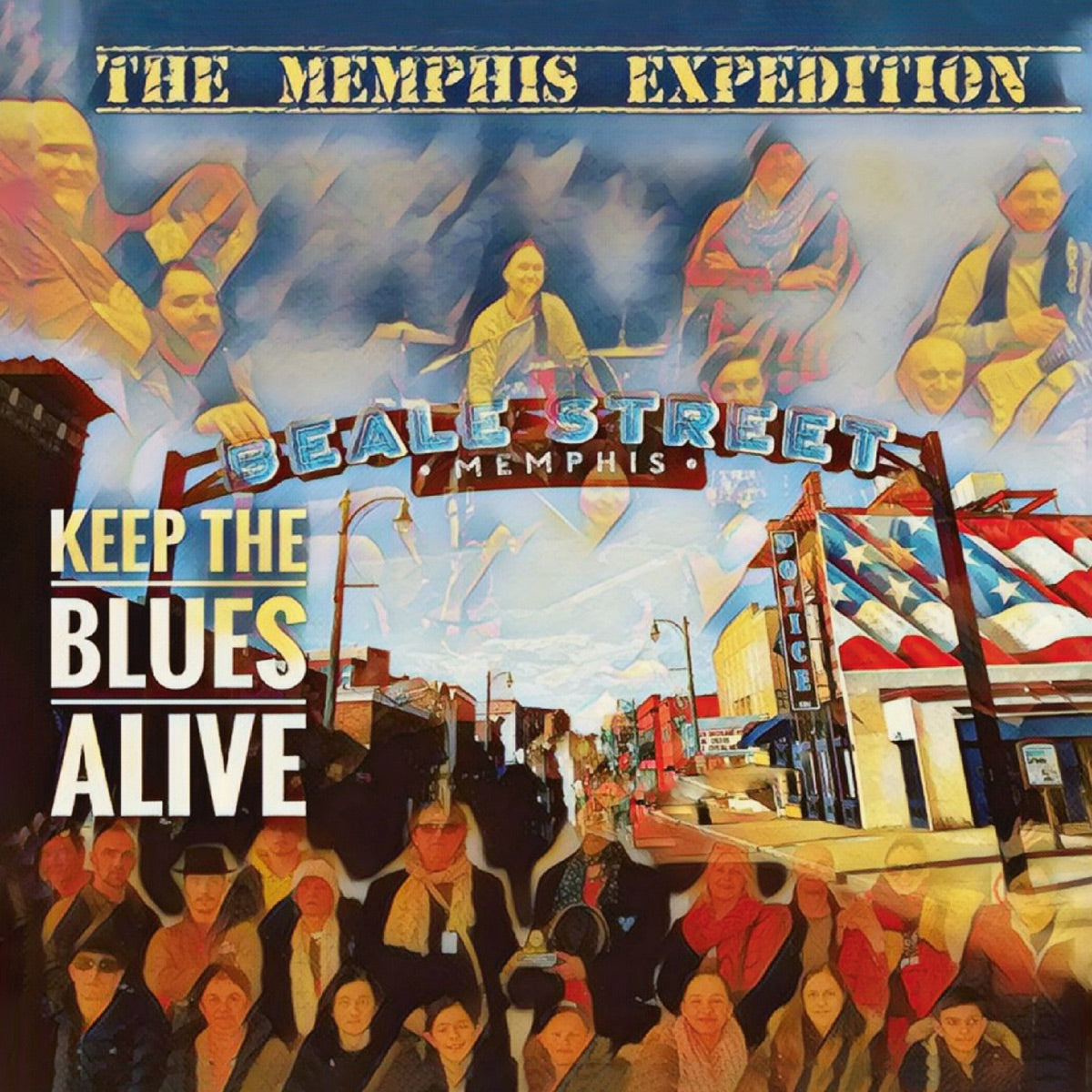 MEMPHIS EXPEDITION, THE - Keep the Blues Alive - 7"