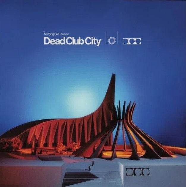 NOTHING BUT THIEVES - Dead Club City (white blue marble) - 2LP