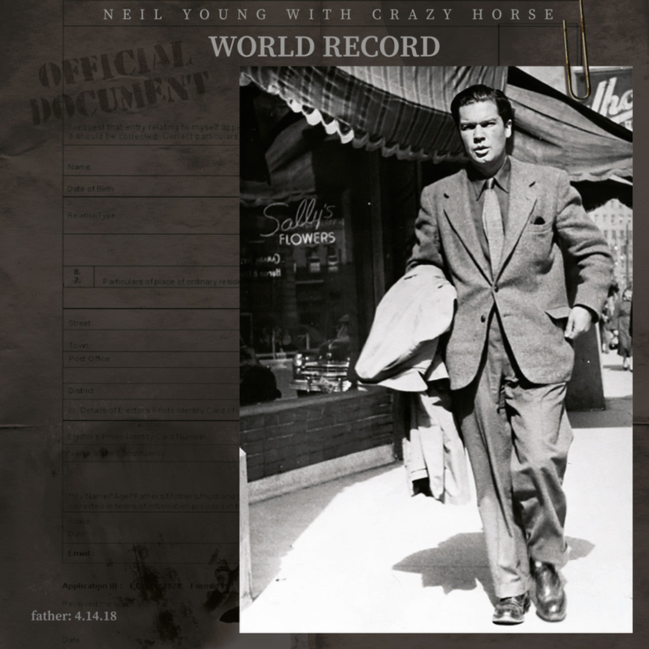 NEIL YOUNG & CRAZY HORSE - World Record - 2LP