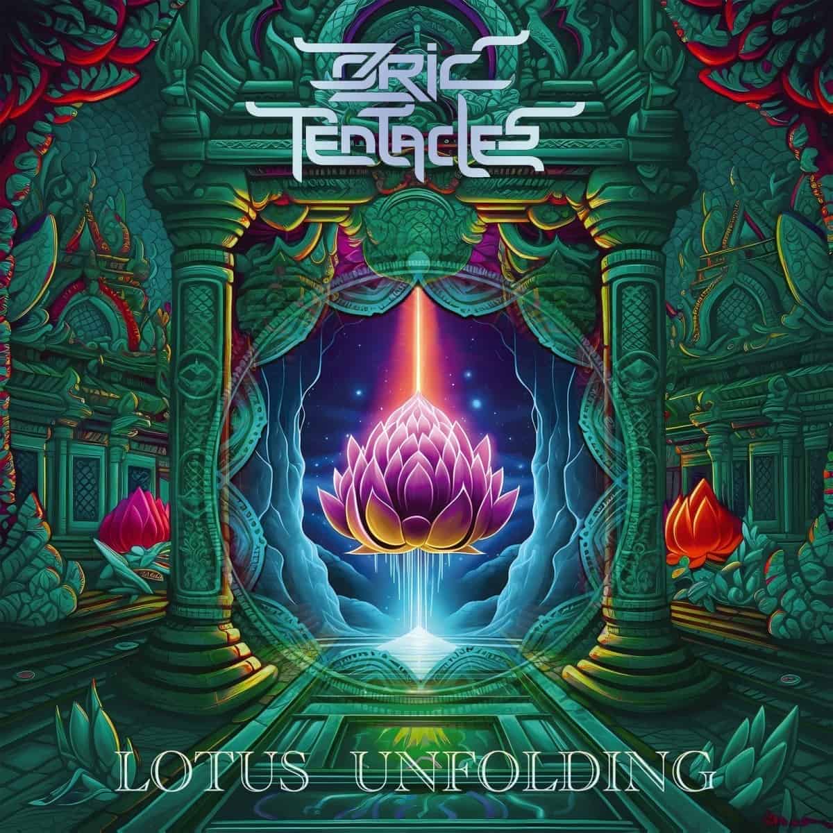 OZRIC TENTACLES - Lotus Unfolding (coloured) - LP
