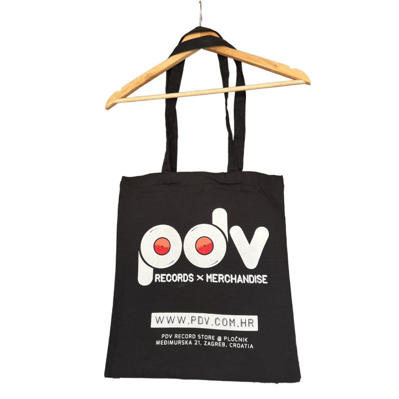 PDV - Logo - BLACK TOTE BAG