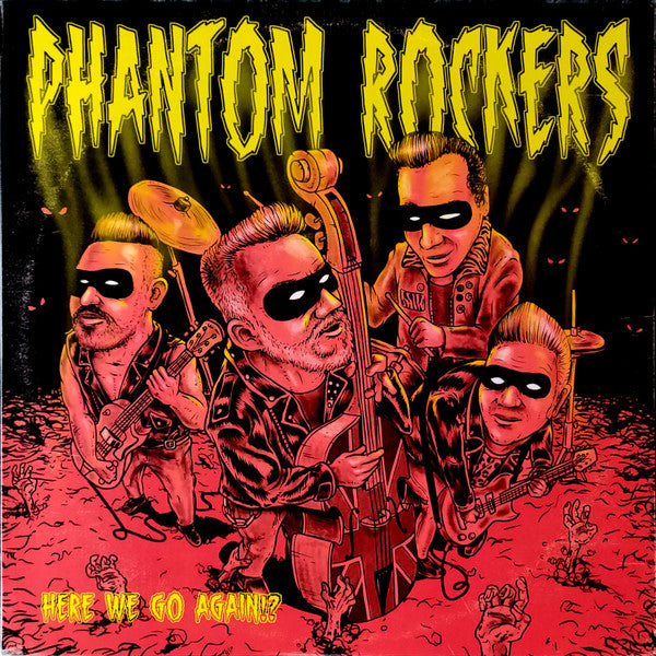 PHANTOM ROCKERS - Here We Go Again!? - LP