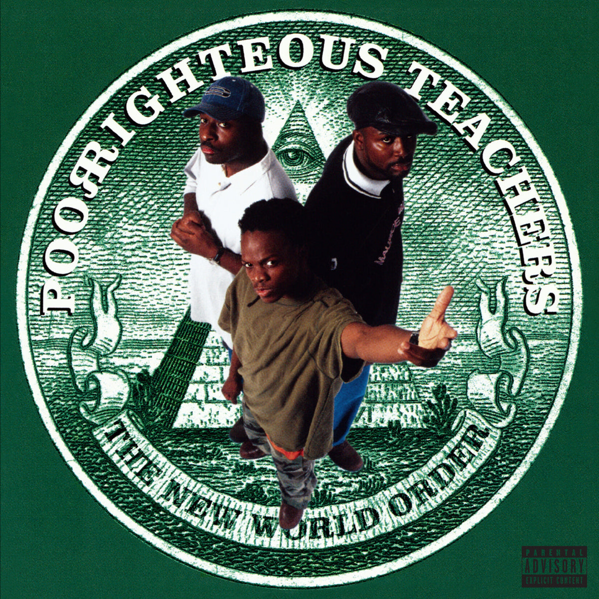 POOR RIGHTEOUS TEACHERS Feat. FUGEES - New World Order (green) - 2LP