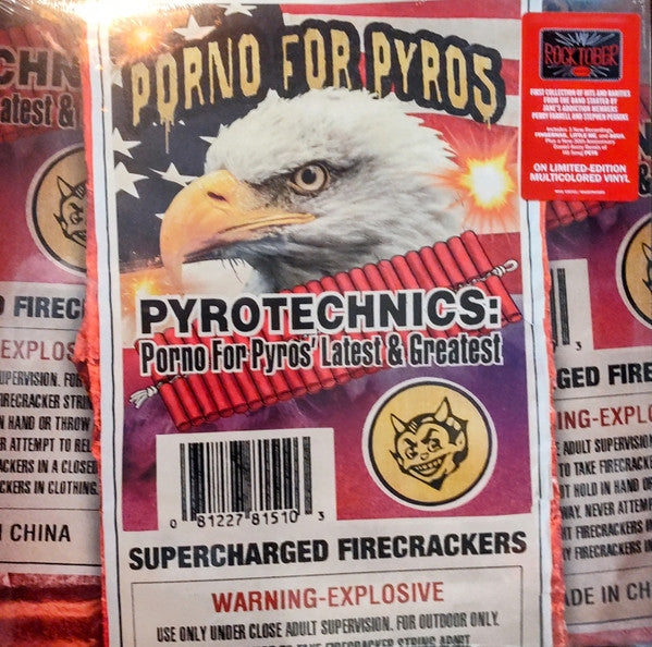 PORNO FOR PYROS - Pyrotechnics : Porno For Pyros` Latest Greatest Hits - LP