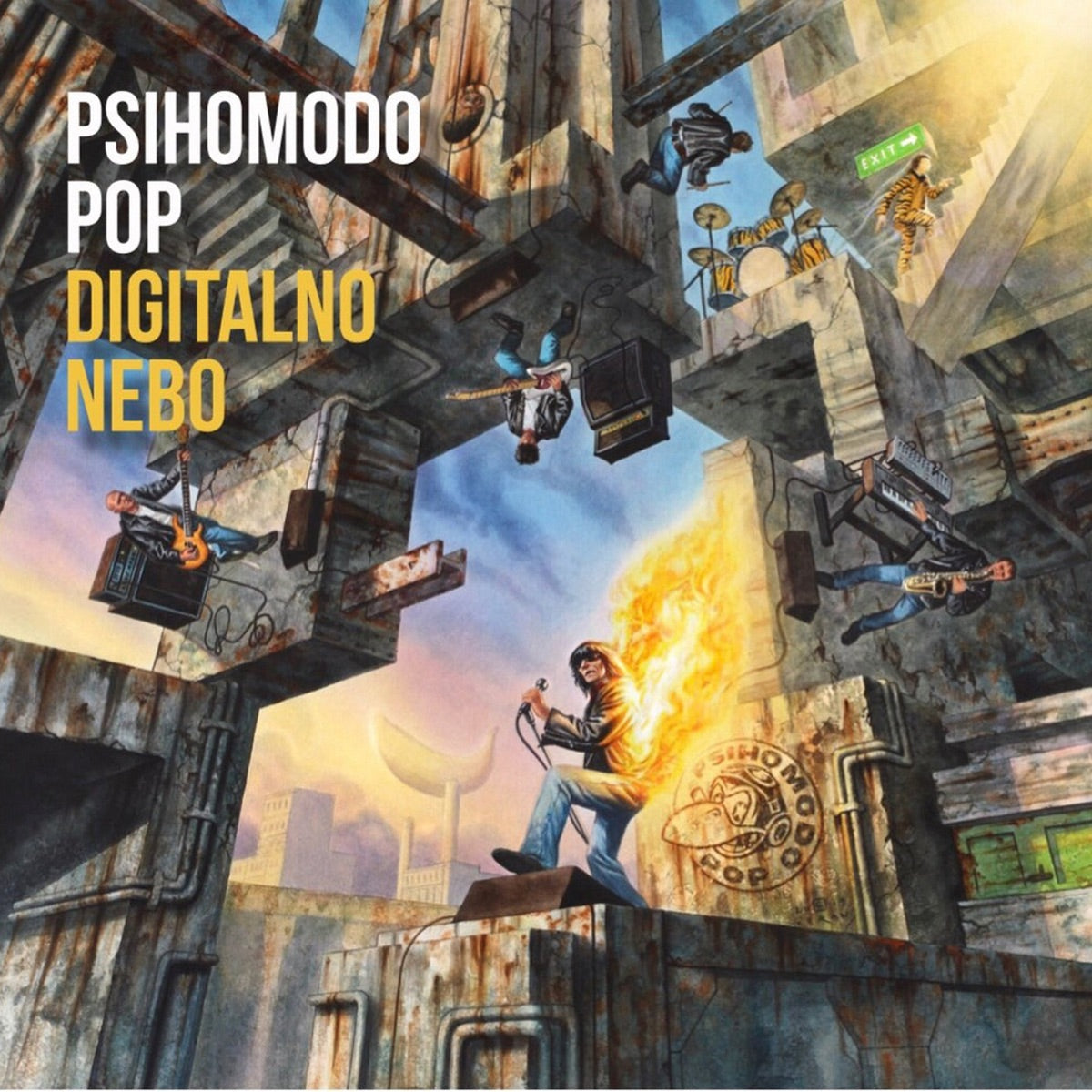 PSIHOMODO POP - Digitalno nebo - LP
