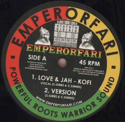 KOFI - Love & Jah - 10"