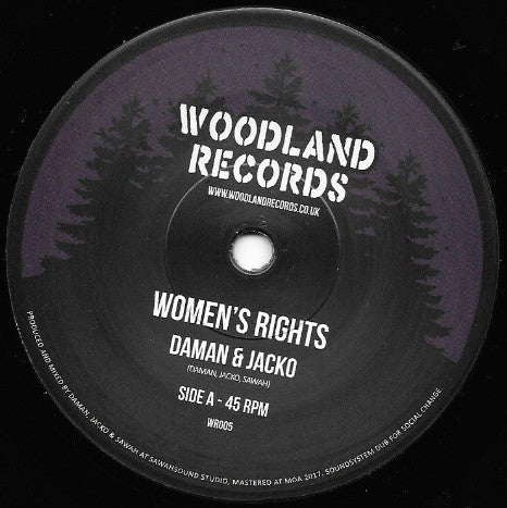 DAMAN & JACKO - Women's Rights - 7"