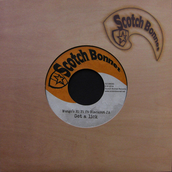 MUNGO'S HI FI FT. BLACKOUT JA - Get A Lick - 7"