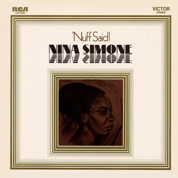 NINA SIMONE - Nuff Said - LP