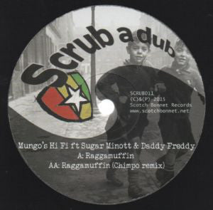 MUNGO'S HI FI FEAT SUGAR MINOTT & DADDY FREDDY - Raggamuffin / Chimpo Remix - 12"