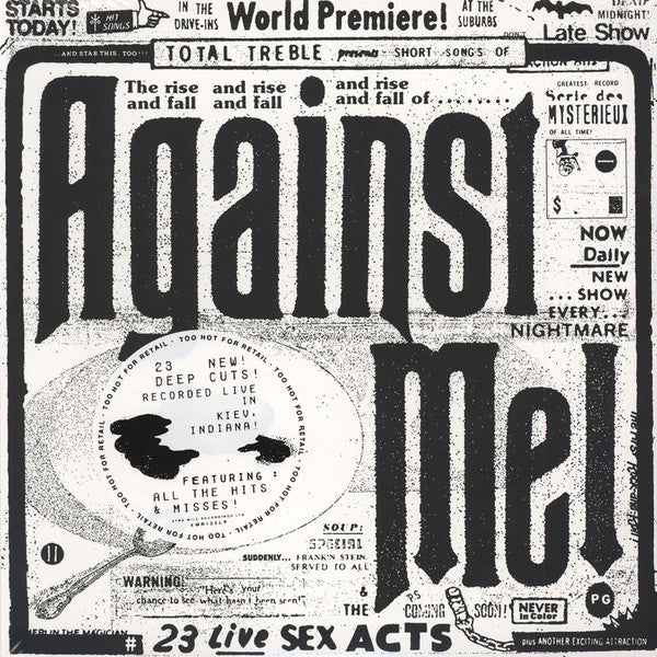 AGAINST ME! - 23 Live Sex Acts - 3LP