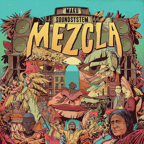 M.A.K.U. SOUNDSYSTEM - Mezcla - CD