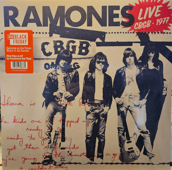 RAMONES - Live at CBGB, 1977 (RSD 2025) - LP