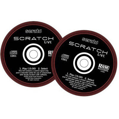 Serato Scratch Live Control CD