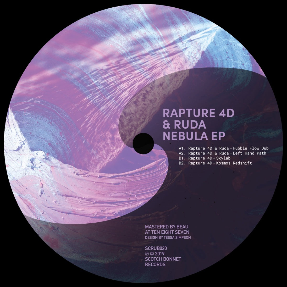 RAPTURE 4D & RUDA - Nebula EP - 12"