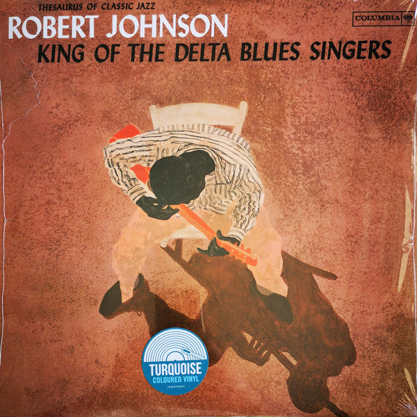 ROBERT JOHNSON - King of the Delta Blues Singers (turquoise) - LP