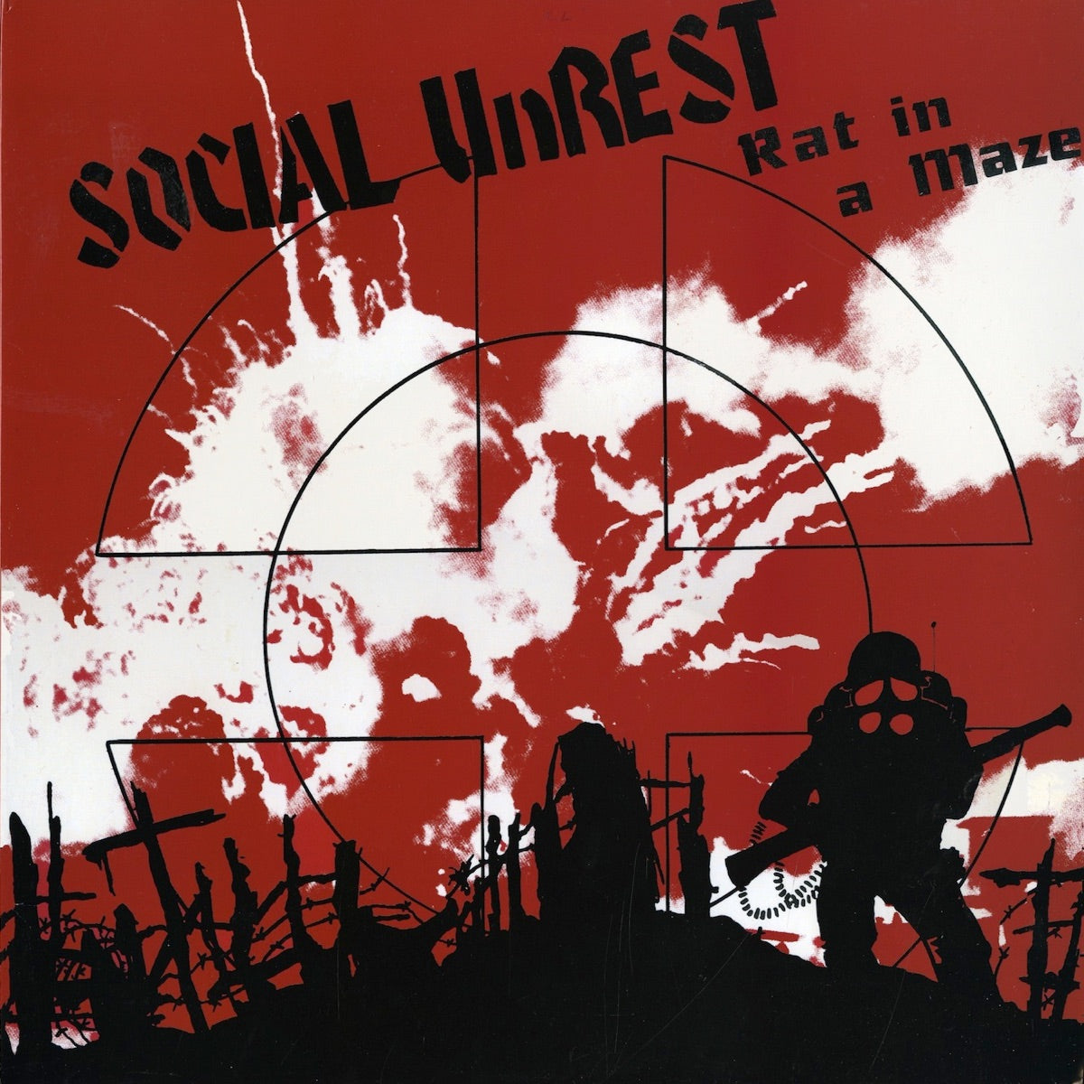 SOCIAL UNREST - Rat In A Maze - LP