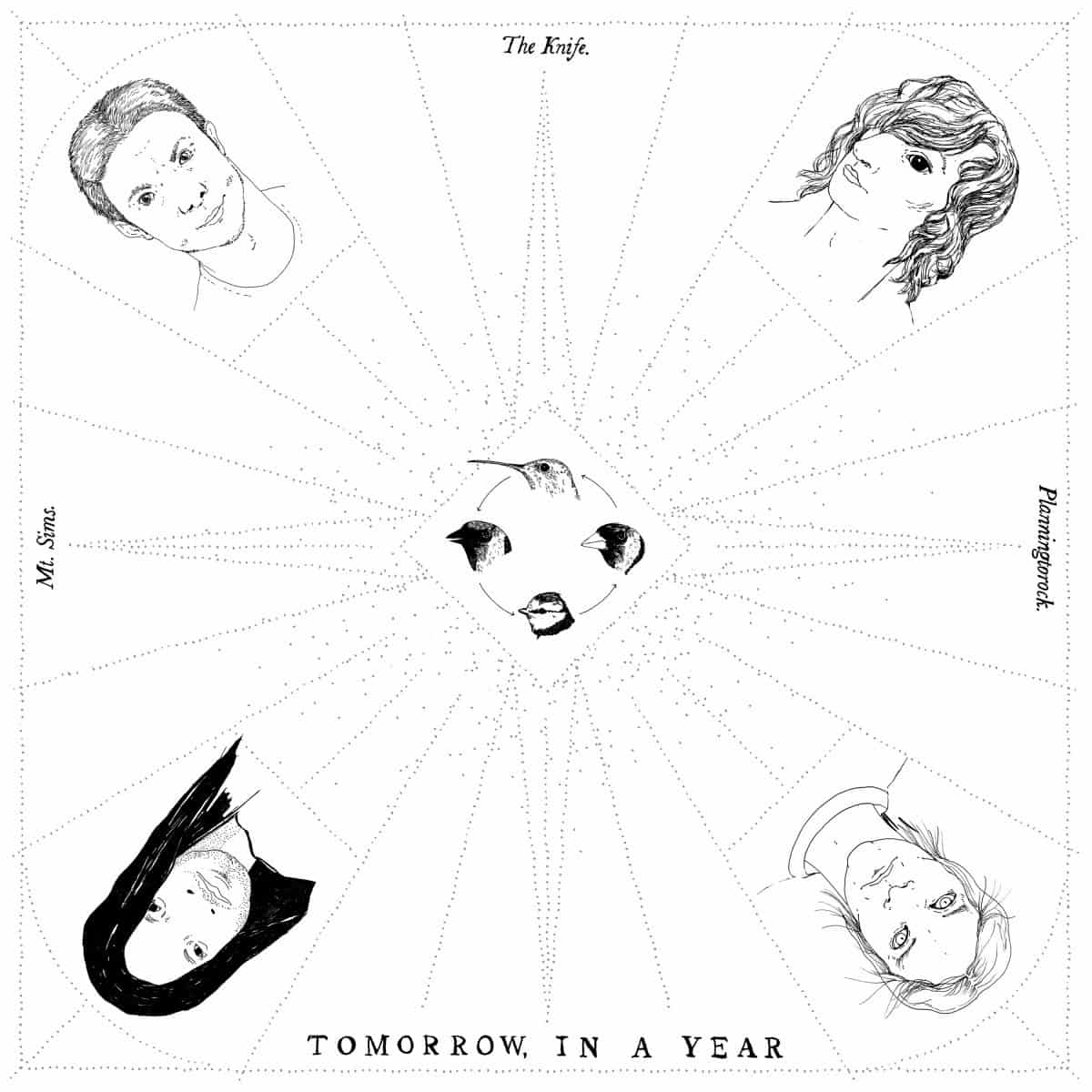 KNIFE, THE & PLANNINGTOROCK & MT. SIMS - Tomorrow In A Year - 2LP