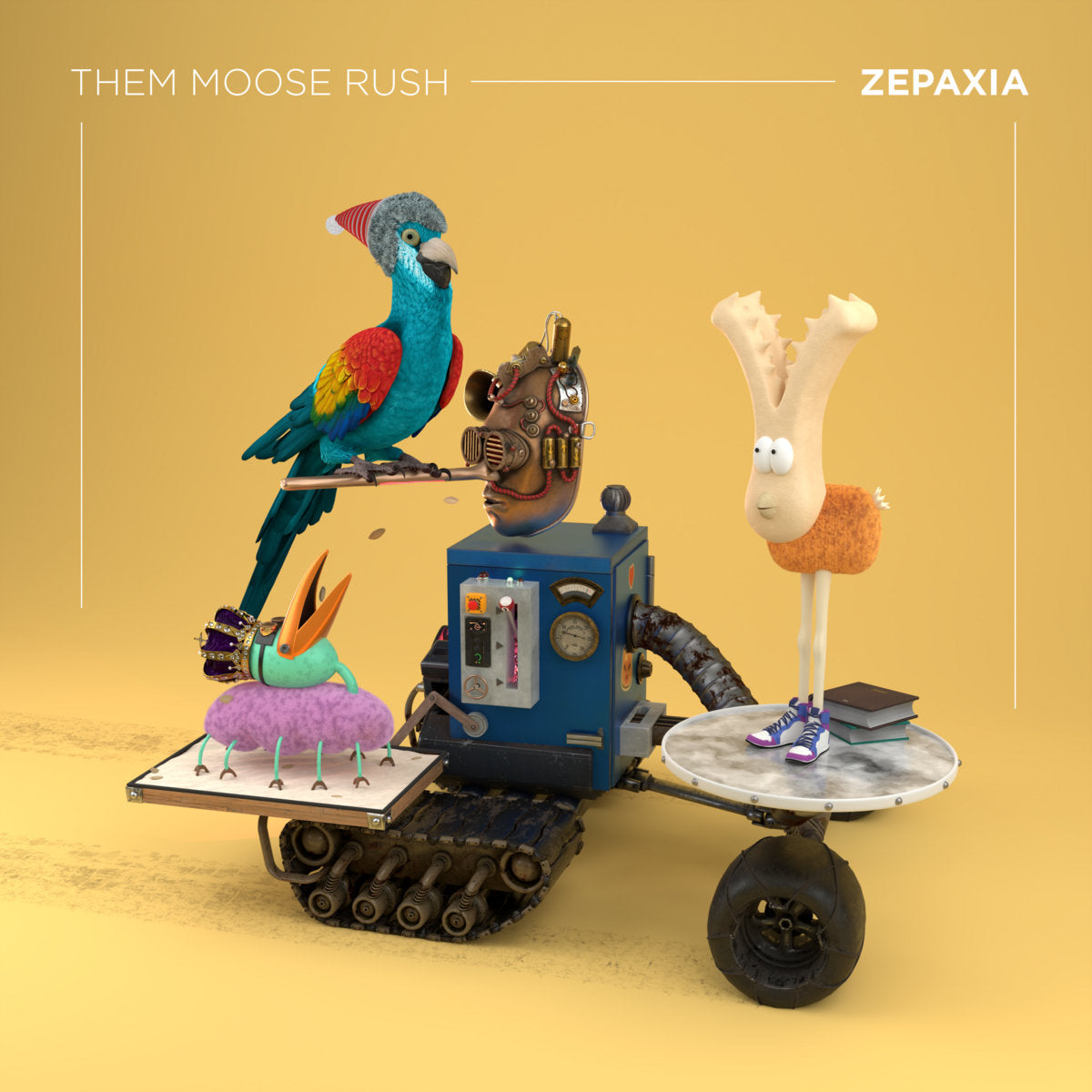 THEM MOOSE RUSH - Zepaxia - LP