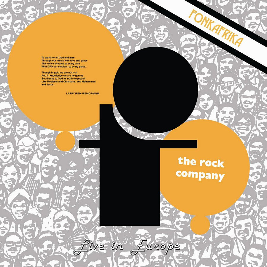 OFO THE ROCK COMPANY - Live In Europe – Fonk Afrika - LP
