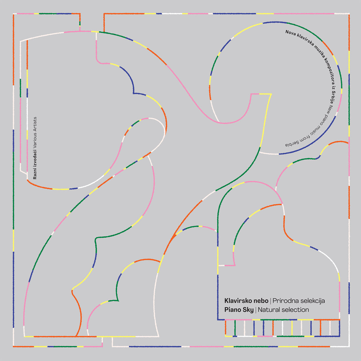 V/A - Klavirsko nebo - Solid Yellow Edition - LP