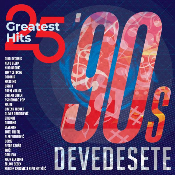 V/A - Devedesete - 25 Greatest Hits - 2LP