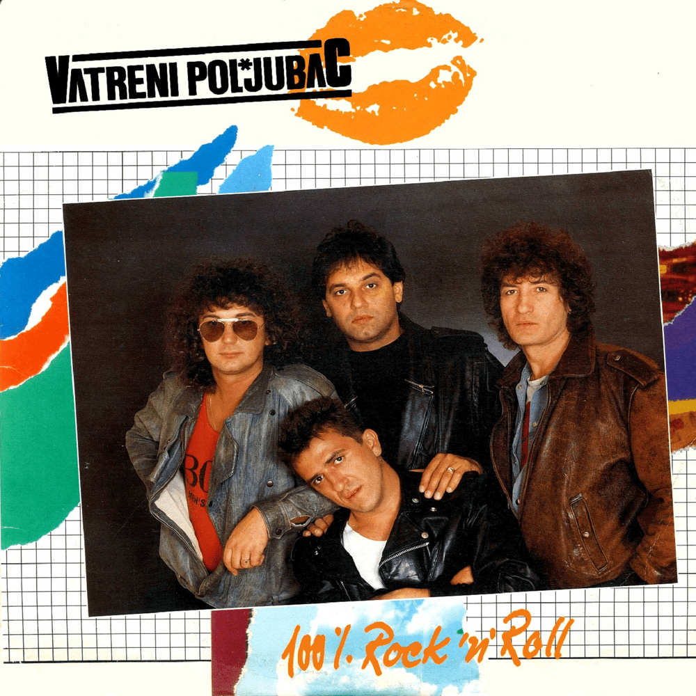 VATRENI POLJUBAC - 100% Rock'n'Roll - LP