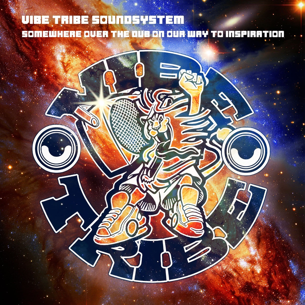 VIBE TRIBE SOUNDSYSTEM - Somewhere Over The Dub on Our Way to Inspiration - LP