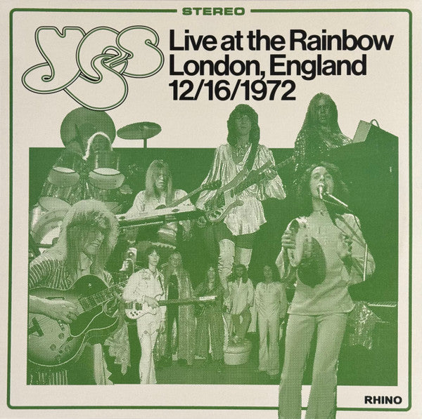 YES - Live at the Rainbow 1972 - 3LP
