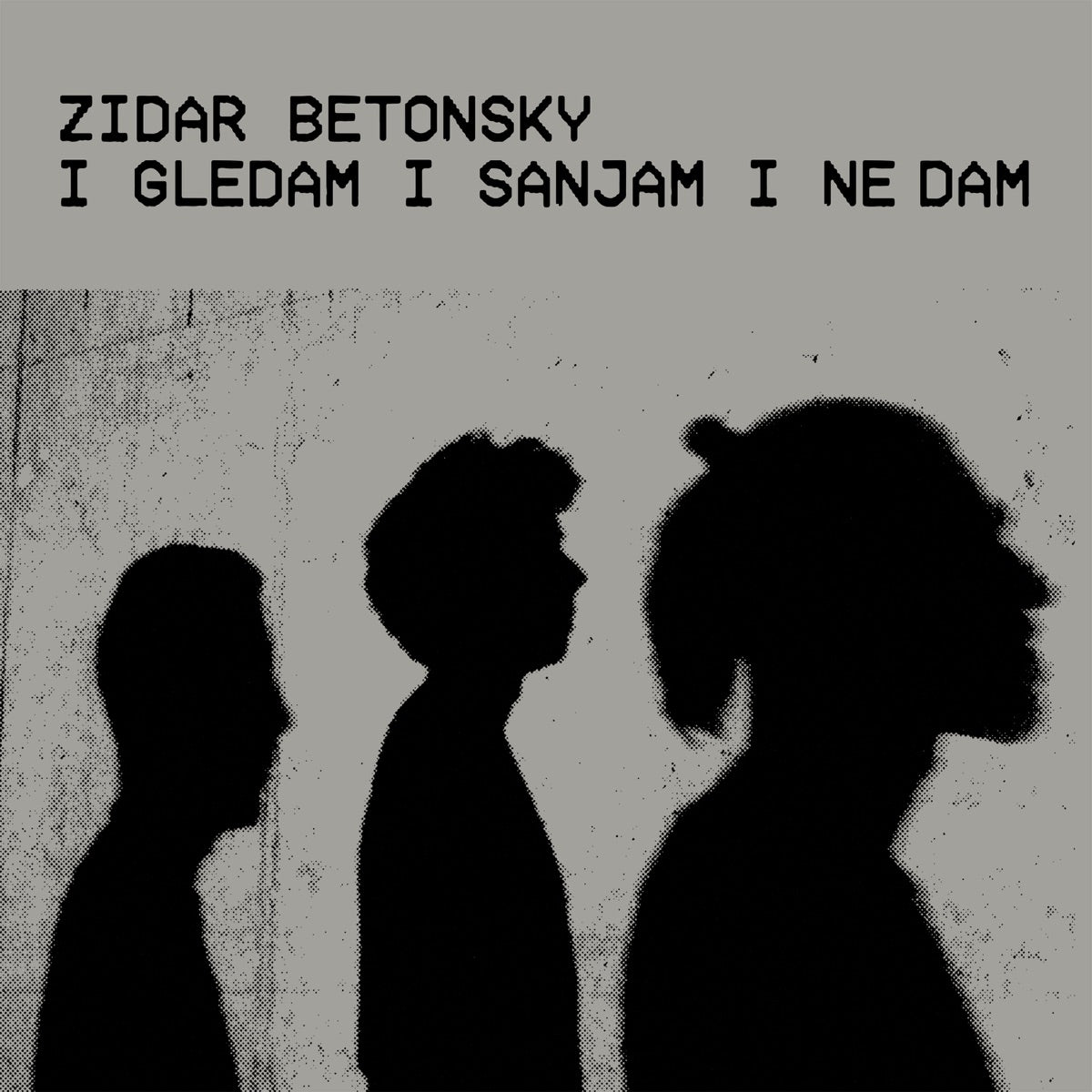 ZIDAR BETONSKY - I gledam i sanjam i ne dam - Clear Vinyl - LP