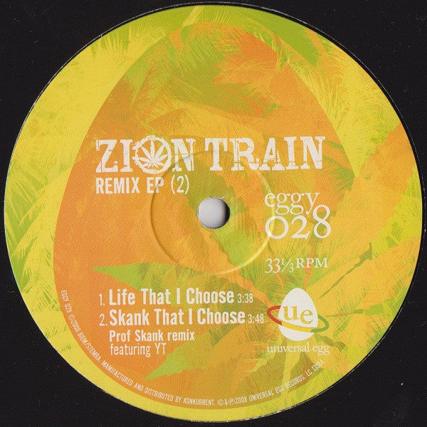 ZION TRAIN - Remix EP (2) - 10"
