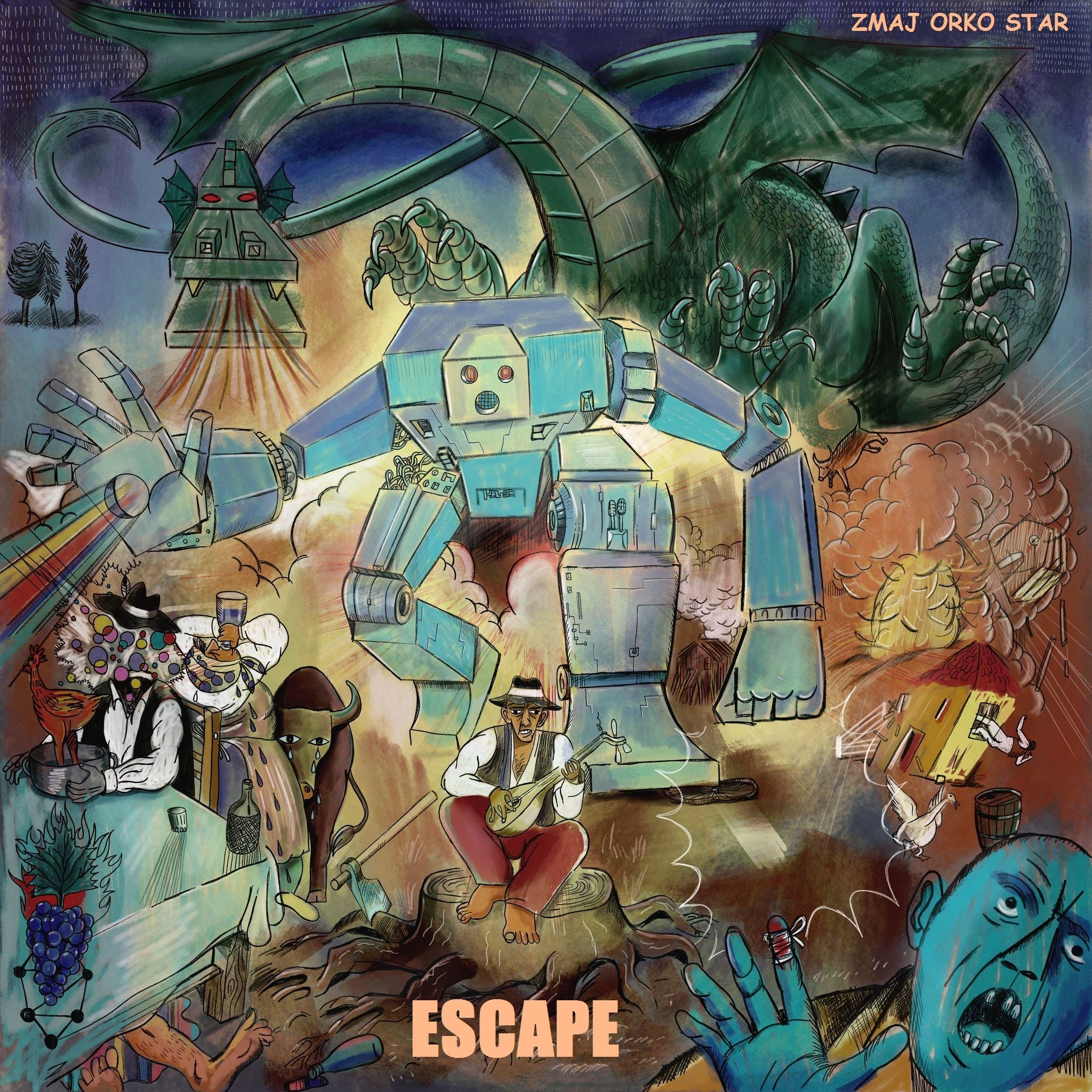 ZMAJ ORKO STAR - Escape - CD